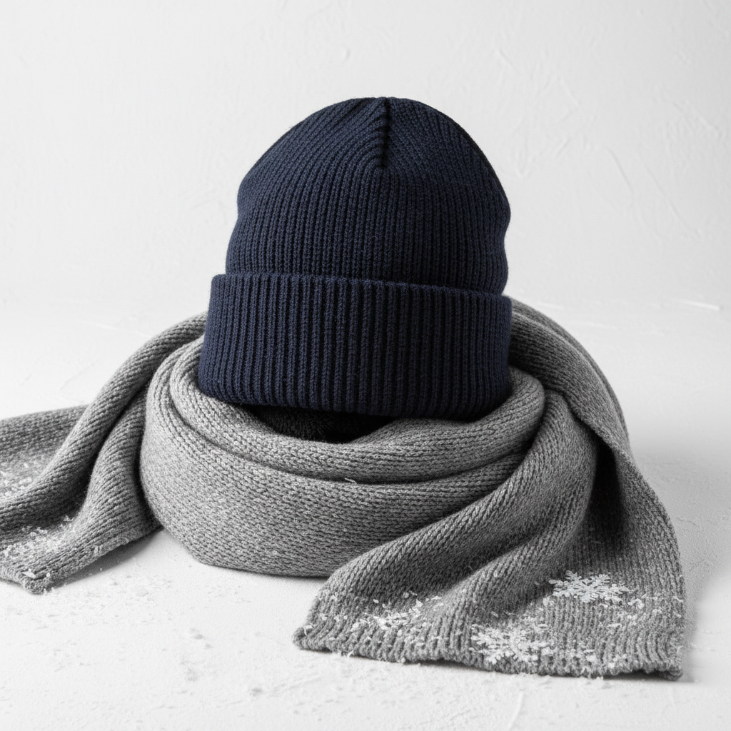 Bonnet et Écharpe Thermique Hiver